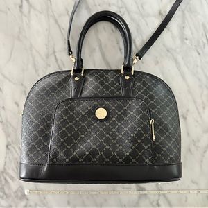 Rioni Black Lauren 32 Dome Handle Bag